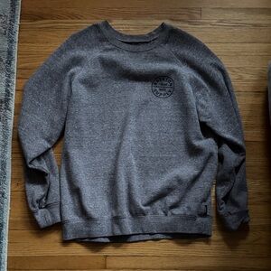 Brixton Dark Gray Crewneck Sweater